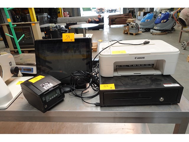Kassasysteem + printer canon - afbeelding 1 van  15