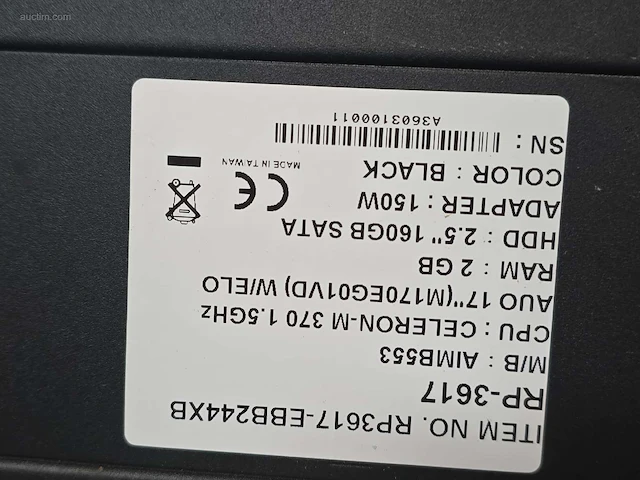 Kassasyteem rp3617 - afbeelding 2 van  2