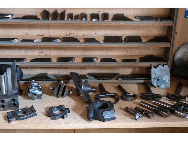 Kast 6_unieke collectie topie messen en boren - afbeelding 5 van  6