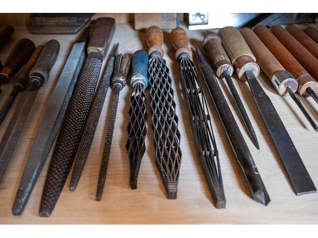 Kast 8_beitels, vijlen e.e.a. - afbeelding 8 van  10