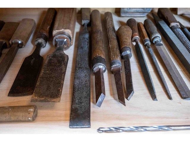 Kast 8_beitels, vijlen e.e.a. - afbeelding 9 van  10