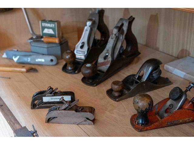 Kast 8_ijzeren schaven stanley e.a. - afbeelding 3 van  9