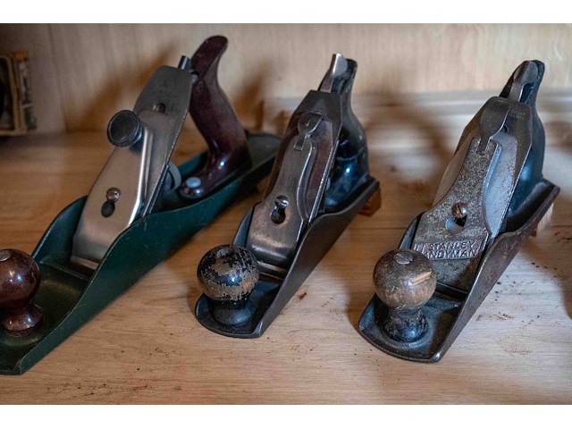 Kast 8_ijzeren schaven stanley e.a. - afbeelding 7 van  9