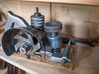 Kast 9_zaagmachine in aluminium - afbeelding 2 van  4