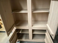 Kast eik natuur met 4 deuren - afbeelding 3 van  3