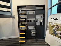 Kast + ladder op rail - afbeelding 1 van  8