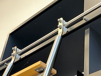 Kast + ladder op rail - afbeelding 3 van  8