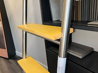 Kast + ladder op rail - afbeelding 4 van  8