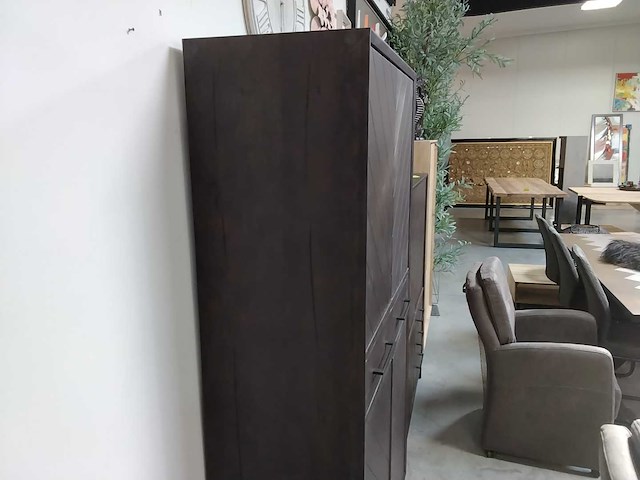 Kast massief eik - afbeelding 3 van  3