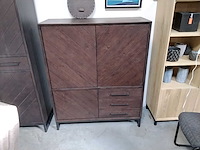 Kast massief eik - afbeelding 1 van  2