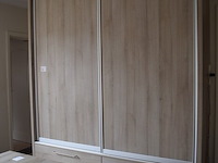 Kast met 2 laden en schuifdeuren 200x265 cm (zelf demonteren) - afbeelding 1 van  4