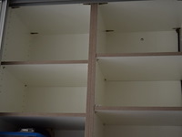 Kast met 2 laden en schuifdeuren 200x265 cm (zelf demonteren) - afbeelding 3 van  4