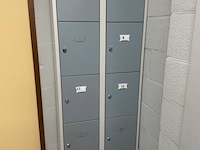 Kast met kluisjes - afbeelding 2 van  3