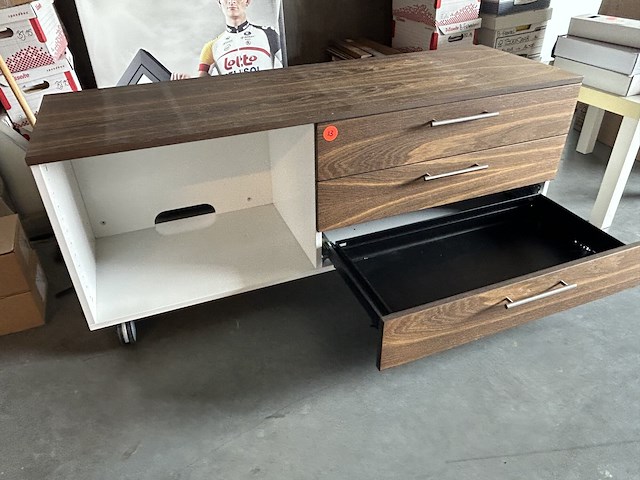 Kast met lades op wielen - afbeelding 4 van  5