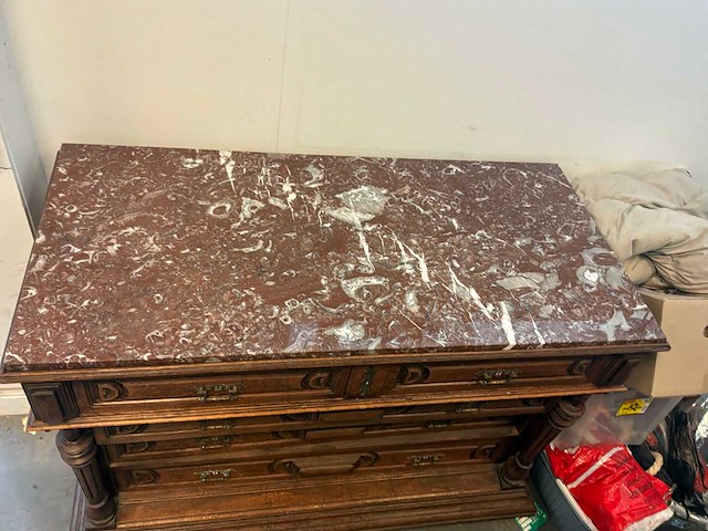 Kast met natuurstenen blad - afbeelding 3 van  6