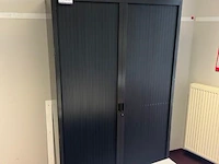 Kast met rolluikdeuren, 200 x 120 cm