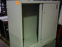 Kast met schuifdeuren h. 105 x l. 120 x d. 47 cm - afbeelding 1 van  2