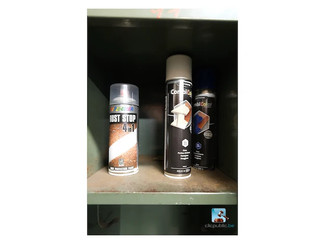 Kast met vakken en inhoud - afbeelding 10 van  11