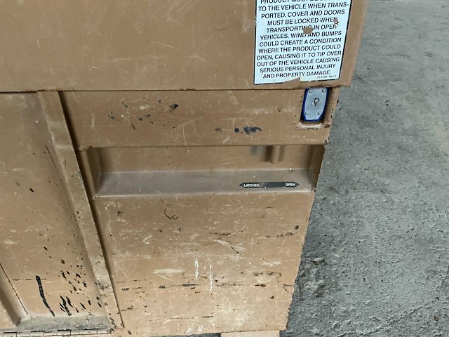 Kast voor pick up lichte vracht. overige aannemersmateriaal - afbeelding 2 van  16