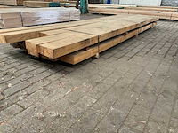 Kastanje balken 80x200 mm ca. 0,56 m³ - afbeelding 3 van  5