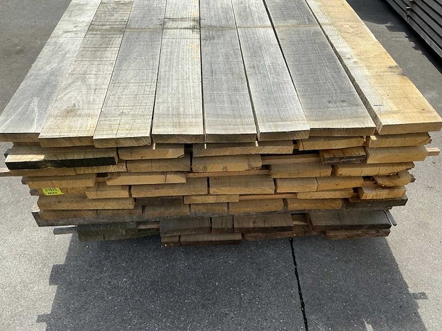 Kastanje planken 27 mm 0,485 m3 - afbeelding 5 van  6