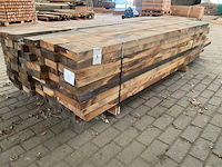 Kastanje planken 52 mm ca. 1 m³ - afbeelding 1 van  5