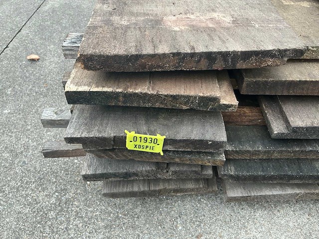 Kastanje sidings 22 mm 0.416 m3 - afbeelding 2 van  2