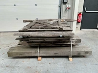 Kastanjehout tuinpoort - afbeelding 2 van  8