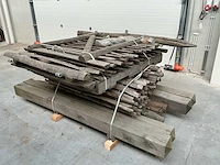 Kastanjehout tuinpoort - afbeelding 3 van  8