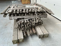 Kastanjehout tuinpoort - afbeelding 4 van  8
