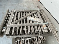 Kastanjehout tuinpoort - afbeelding 5 van  8