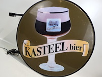 Kasteelbier lichtreclame dubbelzijdig - afbeelding 2 van  6