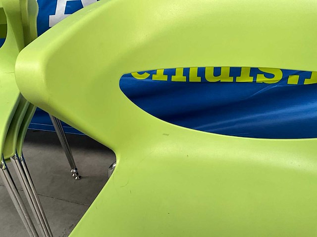 Kastel kicca design conferentiestoelen (4x) - afbeelding 4 van  5