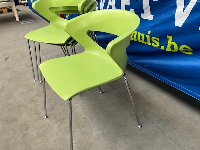 Kastel kicca design conferentiestoelen (4x) - afbeelding 4 van  4
