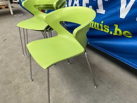 Kastel kicca design conferentiestoelen (4x) - afbeelding 4 van  4
