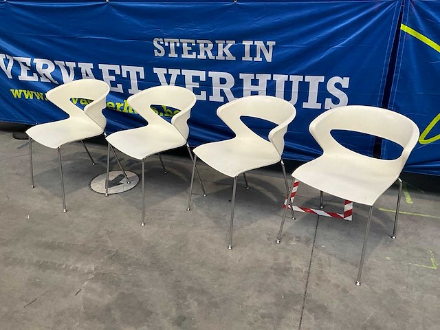 Kastel kicca design stoel (4x) - afbeelding 1 van  7