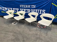 Kastel kicca design stoel (4x)