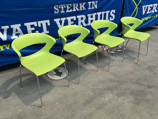 Kastel kicca design stoel (4x) - afbeelding 1 van  9