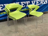 Kastel kicca design stoelen (4x) - afbeelding 1 van  7