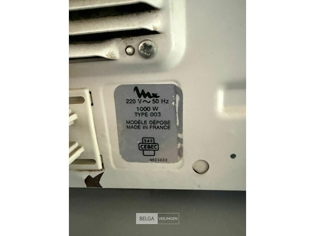 Kastje + microgolfoven + radio - afbeelding 4 van  5