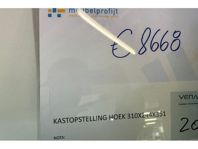Kastopstelling hoek - afbeelding 8 van  16