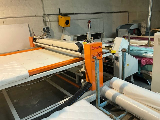 Katermak leopard x2 cnc 2-kops quiltingmachine - afbeelding 2 van  13