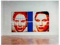 Katharina sieverding (1944), 'geistesleben-wirtschaftsleben-rechtsleben', 1993, c-print, n° 50/100, 40.5 x 51 cm. (15.93 x 20.07 in.)
