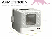 Kattenbak opvouwbaar 50x41x37cm - afbeelding 3 van  4