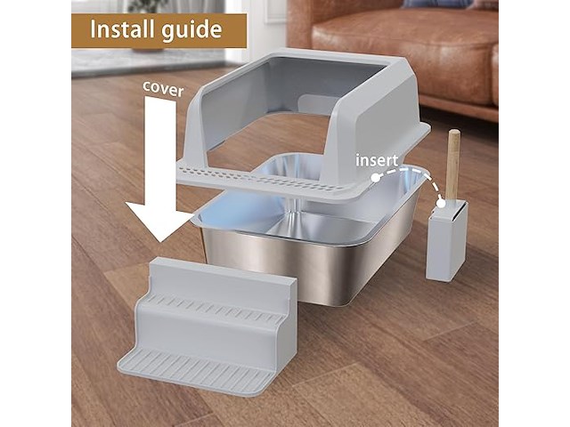 Kattenbak xxl - afbeelding 3 van  4