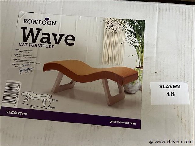 Kattenbankje - afbeelding 1 van  1