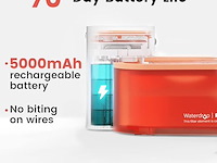 Kattendrinkfontein op batterijen met uv-sterilisatie - afbeelding 2 van  4