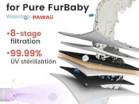 Kattendrinkfontein op batterijen met uv-sterilisatie - afbeelding 4 van  4