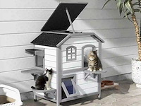 Kattenhuis kattenhuis-nis, 2 verdiepingen