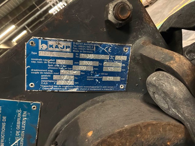 Kaup 3t351e roterend vorkenbord - afbeelding 6 van  6